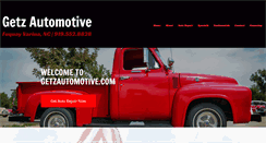 Desktop Screenshot of getzautomotive.com